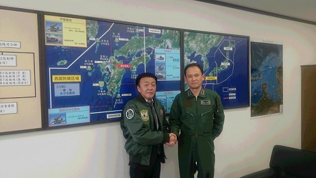 西部航空方面隊司令官　山田真史&nbsp;空将を表敬訪問