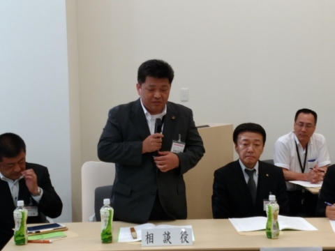 荒尾　正登　相談役（前五島市議会議長）就任あいさつ