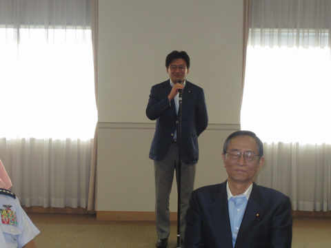 ご来賓あいさつ（武部新　同議員連盟事務局次長）